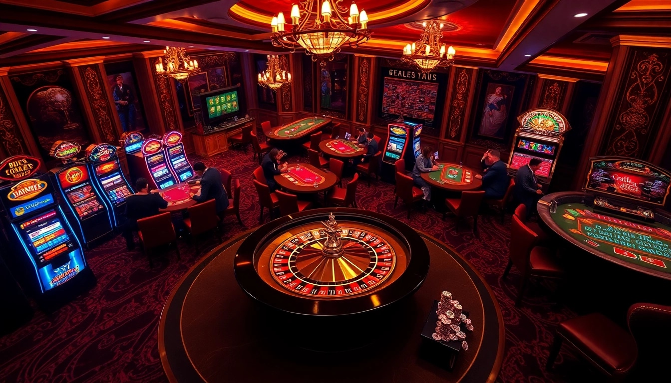 Experience thrilling online gaming at https://okwintv.global/ with immersive casino visuals capturing action and luxury.