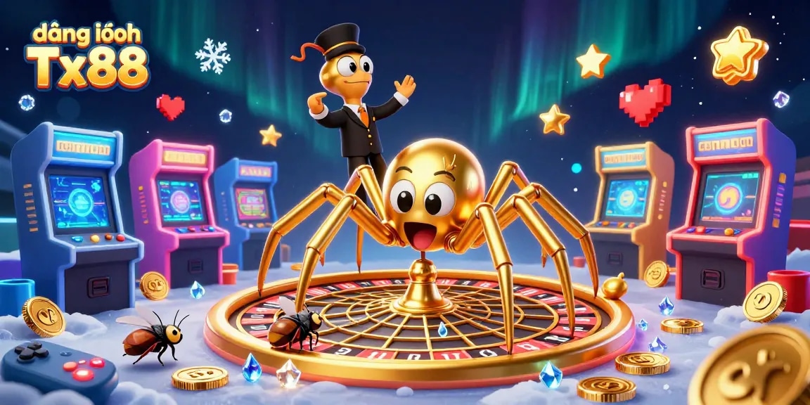 Experience seamless đăng nhập Tx88 with interactive gaming elements and vibrant casino visuals.
