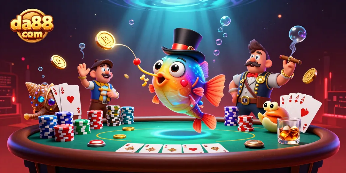 Engage in thrilling gameplay at da88 com with vibrant 3D characters and dazzling casino elements.