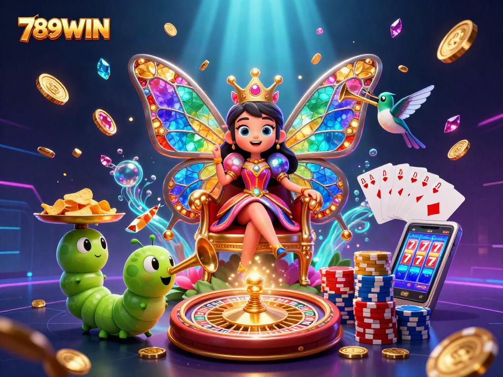 Experience thrilling wins with 789WIN's immersive casino adventure featuring vibrant elements.