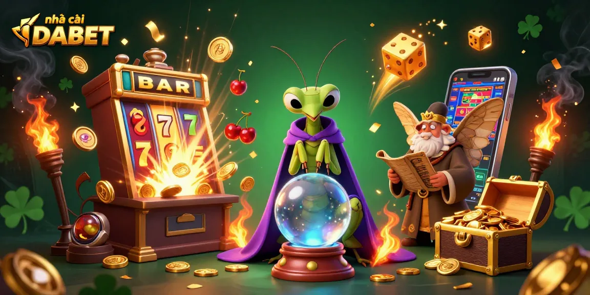 Experience the vibrant excitement at nhà cái DABET with 3D action-packed casino elements and characters.