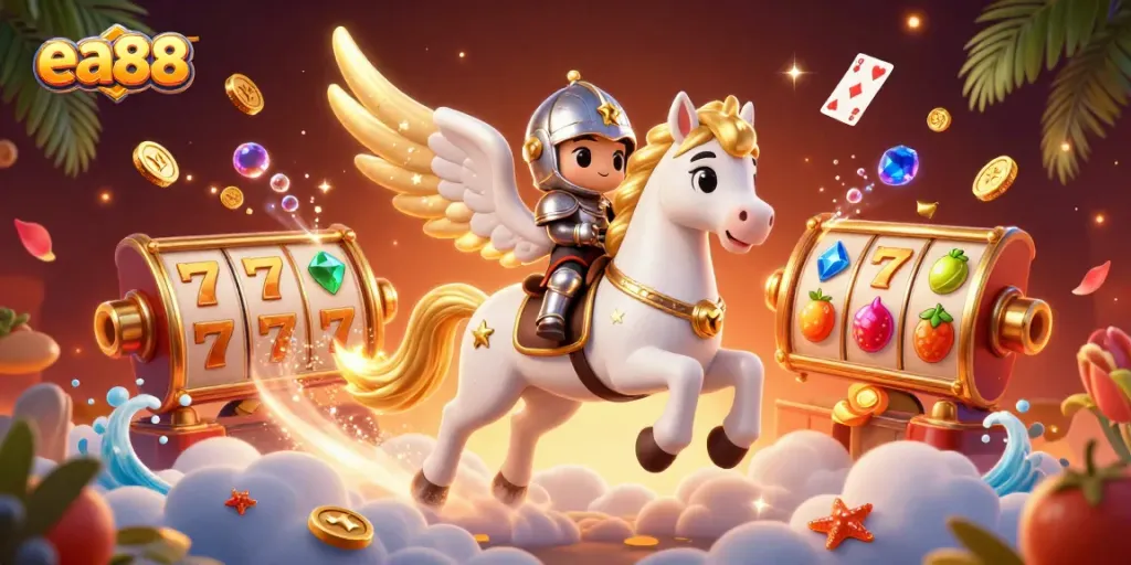 Experience the thrill of ea88 casino games with eye-catching slots and vibrant characters.