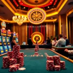Experience the thrill of gaming at the u888 page casino with vibrant slot machines and exciting poker tables.