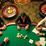 Engaging poker action at nhà cái KBBET with vibrant colors and professional ambiance.
