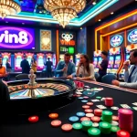 Experience the excitement of vin88 apk with vibrant casino tables and thrilling games.