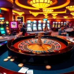 Engage with thrilling games at DEBET casino with vibrant roulette and exciting slot machines.
