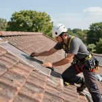 Experttechnicus inspecteert de dakkwaliteit met https://www.de-kraaij.com/dakonderhoud-diensten, met de nadruk op dakonderhoud.