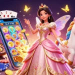 Play exciting games on sriwijayatoto daftar with 3D characters in a colorful casino illustration.