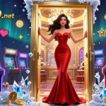 Experience gaming excitement at hitclub-net with vibrant characters in a lavish casino.
