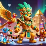 Experience the excitement at lolajack casino with dynamic 3D illustrations of slots and casino elements.