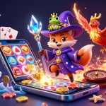 Play exciting slot games at RED88 featuring dynamic wizards, golden coins, and enchanting visuals.