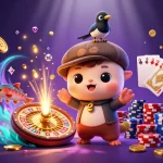 Engaging illustration of Alo789 Com showcasing vibrant casino elements with exciting game features